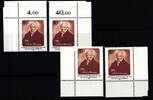 BRD BRD 1357 postfrisch Ecke 1-4, FN 0 MiNr. 1357 postfrisch Ecke 1-4, FN 0 -