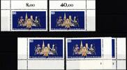 BRD BRD 1329 postfrisch Ecke 1-4, FN 1-2 MiNr. 1329 postfrisch Ecke 1-4, FN 1-2 -