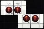 BRD BRD 1324 postfrisch Ecke 1-4, FN 0 MiNr. 1324 postfrisch Ecke 1-4, FN 0 -