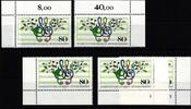 BRD BRD 1319 postfrisch Ecke 1-4, FN 1-2 MiNr. 1319 postfrisch Ecke 1-4, FN 1-2 -