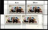 BRD BRD 1300 postfrisch Ecke 1-4, FN 1-2 MiNr. 1300 postfrisch Ecke 1-4, FN 1-2 -