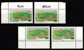 BRD BRD 1221 postfrisch Ecke 1-4, FN 0 MiNr. 1221 postfrisch Ecke 1-4, FN 0 -