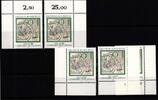 BRD BRD 1051 postfrisch Ecke 1-4, FN 1-2 MiNr. 1051 postfrisch Ecke 1-4, FN 1-2 -