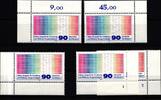 BRD BRD 1053 postfrisch Ecke 1-4, FN 1-2 MiNr. 1053 postfrisch Ecke 1-4, FN 1-2 -