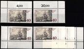 BRD BRD 1067 postfrisch Ecke 1-4, FN 1-3 MiNr. 1067 postfrisch Ecke 1-4, FN 1-3 -