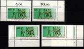 BRD BRD 1083 postfrisch Ecke 1-4, FN 1-2 MiNr. 1083 postfrisch Ecke 1-4, FN 1-2 -