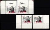 BRD BRD 1085 postfrisch Ecke 1-4, FN 0 MiNr. 1085 postfrisch Ecke 1-4, FN 0 -