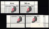 BRD BRD 1088 postfrisch Ecke 1-4, FN 1-2 MiNr. 1088 postfrisch Ecke 1-4, FN 1-2 -
