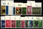 BRD Bund BRD Bund Lot nur Oberränder aus 1960 postfrisch MiNr. Lot nur Oberränder aus 1960 postfrisch -