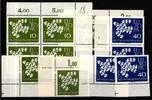 BRD Bund BRD Bund 367-368 postfrisch diverse Ränder und Ecken MiNr. 367-368 postfrisch diverse Ränder und Ecken -