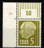 Saarland Saarland 384 DZ postfrisch MiNr. 384 DZ postfrisch -