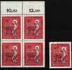 BRD Bund BRD Bund 515 PF IV postfrisch und gestempelt MiNr. 515 PF IV postfrisch und gestempelt -