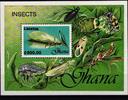 Ghana Ghana Block 182 postfrisch Insekten MiNr. Block 182 postfrisch Insekten -