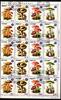 Paraguay Paraguay 3835-3841 gestempelt Zusammendruckbogen / Pilze MiNr. 3835-3841 gestempelt Zusammendruckbogen / Pilze -