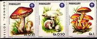 Paraguay Paraguay 3835-3841 postfrisch Sechserstreifen / Pilze MiNr. 3835-3841 postfrisch Sechserstreifen / Pilze -
