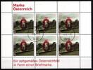 Österreich Österreich 2962 gestempelt Kleinbogen / Ersttagsstempel MiNr. 2962 gestempelt Kleinbogen / Ersttagsstempel -