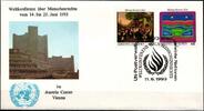 Vereinte Nationen Wien Vereinte Nationen Wien 150-151 gestempelt als FDC MiNr. 150-151 gestempelt als FDC -