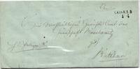 Vorphila auf Brief L 2 Cosel, 2 Briefe -