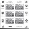 Österreich Österreich 2936 B postfrisch als Schwarzdruck-Kleinbogen MiNr. 2936 B postfrisch als Schwarzdruck-Kleinbogen -
