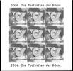 Österreich Österreich 2600 postfrisch als Schwarzdruck-Kleinbogen MiNr. 2600 postfrisch als Schwarzdruck-Kleinbogen -