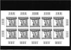 Österreich Österreich 2807 postfrisch als Schwarzdruck-Kleinbogen MiNr. 2807 postfrisch als Schwarzdruck-Kleinbogen -