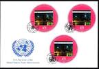 UNO New York Trio-Brief 79 UNO New York Trio-Brief 79 gestempelt Ersttagssonderstempel gestempelt Ersttagssonderstempel -