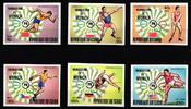 Tschad Tschad 620B-625B postfrisch Olympische Spiele MiNr. 620B-625B postfrisch Olympische Spiele -