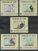 Tschad Tschad Block A56-E56 postfrisch Olympische Spiele MiNr. Block A56-E56 postfrisch Olympische Spiele -