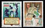 Kongo (Brazzaville) Kongo (Brazzaville) 758-759 postfrisch MiNr. 758-759 postfrisch -