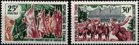 Tschad Tschad 278-279 postfrisch MiNr. 278-279 postfrisch -