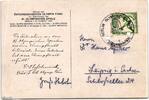Deutsches Reich 611 auf Postkarte Sommer Olympiade -
