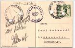 Deutsches Reich 611 auf Postkarte Sommer-Olympiade -