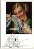 Deutsches Reich 609-610 auf Postkarte Sommer Olympiade -