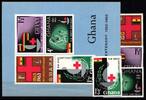 Ghana Ghana 1445-148 A und Block 8 postfrisch MiNr. 1445-148 A und Block 8 postfrisch -