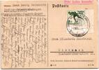 Deutsches Reich 600 auf Postkarte Sommer Olympiade -