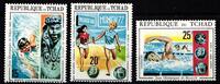 Tschad Tschad 379-381 A postfrisch Olympische Spiele MiNr. 379-381 A postfrisch Olympische Spiele -