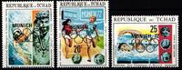 Tschad Tschad 534A-536A postfrisch Olympische Spiele MiNr. 534A-536A postfrisch Olympische Spiele -