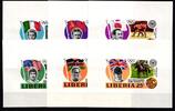 Liberia Liberia Block A64-F64 postfrisch Olympische Spiele MiNr. Block A64-F64 postfrisch Olympische Spiele -