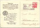 Österreich 568 auf Postkarte Olympiade -