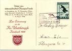 Österreich 623 auf Postkarte Olympiade -