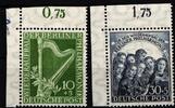 Berlin Berlin 72-73 postfrisch Falz am Rand MiNr. 72-73 postfrisch Falz am Rand -
