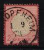 Deutsches Reich Deutsches Reich 8 gestempelt mit Fotoattest Brugger BPP, Einwandfrei MiNr. 8 gestempelt mit Fotoattest Brugger BPP, Einwandfrei -