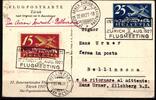 Schweiz Schweiz 179 gestempelt auf Ganzsache mit 180 Inter. Flugmeeting 1927 MiNr. 179 gestempelt auf Ganzsache mit 180 Inter. Flugmeeti -
