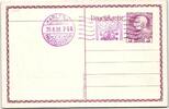 Österreich als Ganzsache XXI. Philetalistentag Karlsbad 1909 -
