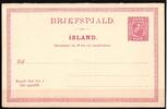 Island Island Ganzsache mit Antwortkarte ungebraucht MiNr. Ganzsache mit Antwortkarte ungebraucht -
