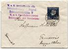 Österreich Feldpost Serbien 37 auf Brief als Einzelfrankatur -