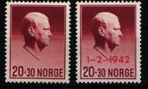 Norwegen Norwegen 265-266 postfrisch MiNr. 265-266 postfrisch -