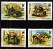 Somalia WWF Somalia WWF 444-447 postfrisch Gazellen MiNr. 444-447 postfrisch Gazellen -