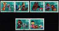 DDR DDR 1807-1812 gestempelt als 3 Paare MiNr. 1807-1812 gestempelt als 3 Paare -