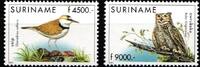Surinam Surinam 1782-1783 postfrisch Eulen MiNr. 1782-1783 postfrisch Eulen -